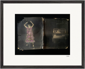 Never too Late Framed print 30x45 cm / 12x18″ Black frame 48