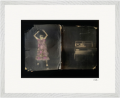 Never too Late Framed print 30x45 cm / 12x18″ White frame 14