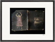 Never too Late Framed print 40x50 cm / 16x20″ Black frame 49