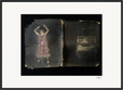 Never too Late Framed print 50x70 cm / 20x28″ Black frame