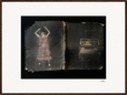Never too Late Framed print 60x80 cm / 24x32″ Dark wood frame