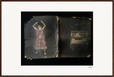 Never too Late Framed print 60x90 cm / 24x36″ Dark wood frame
