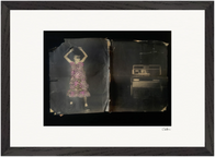 Never too Late Framed print 70x100 cm / 28x40″ Black frame 56