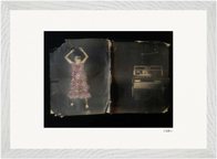 Never too Late Framed print 70x100 cm / 28x40″ White frame 22