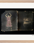 Never too Late Framed print 70x100 cm / 28x40″ Wood frame 39
