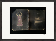 Never too Late Framed print A2 (42 x 59.4 cm) Black frame 50