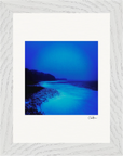 Nocturne Velvet Framed print 15x20 cm / 6x8″ White frame 6