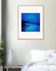 Nocturne Velvet Framed print 15x20 cm / 6x8″ White frame 5