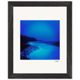 Nocturne Velvet Framed print 20x25 cm / 8x10″ Black frame 33