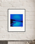 Nocturne Velvet Framed print 20x25 cm / 8x10″ White frame 2