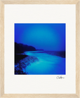 Nocturne Velvet Framed print 20x25 cm / 8x10″ Wood frame 18