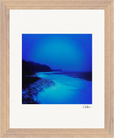 Nocturne Velvet Framed print 20x25 cm / 8x10″ Wood frame 25