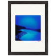 Nocturne Velvet Framed print 21x29.7 cm / 8x12" Black frame 43