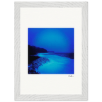 Nocturne Velvet Framed print 21x29.7 cm / 8x12" White frame 11
