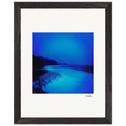 Nocturne Velvet Framed print 27x35 cm / 11x14″ Black frame 34