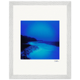 Nocturne Velvet Framed print 27x35 cm / 11x14″ White frame 10
