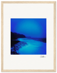 Nocturne Velvet Framed print 27x35 cm / 11x14″ Wood frame 16