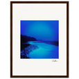 Nocturne Velvet Framed print 30x40 cm / 12x16″ Dark wood frame 27