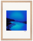 Nocturne Velvet Framed print 30x40 cm / 12x16″ Wood frame 30