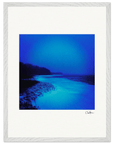 Nocturne Velvet Framed print 45x60 cm / 18x24″ White frame 9