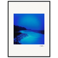 Nocturne Velvet Framed print 60x80 cm / 24x32″ Black frame 46