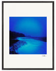 Nocturne Velvet Framed print 60x80 cm / 24x32″ Black frame 41