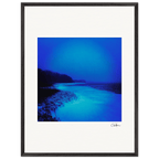 Nocturne Velvet Framed print 60x80 cm / 24x32″ Black frame 41
