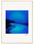Nocturne Velvet Framed print 60x80 cm / 24x32″ Wood frame 24