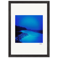 Nocturne Velvet Framed print A3 (29.7 x 42 cm) Black frame 42