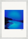 Nocturne Velvet Framed print A3 (29.7 x 42 cm) White frame 18