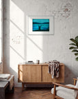 Northern Soul Framed print A2 (42 x 59.4 cm) White frame in interior