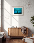 Northern Soul Framed print 45x60 cm / 18x24″ Wood frame in interior