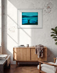 Northern Soul Framed print 60x80 cm / 24x32″ White frame in interior