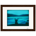 Northern Soul Framed print 13x18 cm / 5x7″ Dark wood frame 48