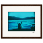 Northern Soul Framed print 20x25 cm / 8x10″ Dark wood frame 64
