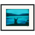 Northern Soul Framed print 27x35 cm / 11x14″ Black frame 80