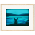 Northern Soul Framed print 27x35 cm / 11x14″ Wood frame 27
