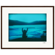 Northern Soul Framed print 40x50 cm / 16x20″ Dark wood frame 56