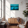 Northern Soul Framed print 70x100 cm / 28x40″ White frame in interior