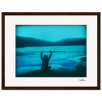 Northern Soul Framed print A2 (42 x 59.4 cm) Dark wood frame 60
