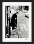 Old Star Framed print 15x20 cm / 6x8″ Black frame 58