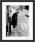 Old Star Framed print 20x25 cm / 8x10″ Black frame 59