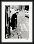 Old Star Framed print 27x35 cm / 11x14″ Black frame 61