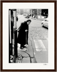 Old Star Framed print 27x35 cm / 11x14″ Dark wood frame 44