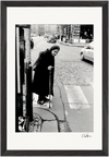 Old Star Framed print 30x40 cm / 12x16″ Black frame 45