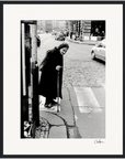 Old Star Framed print 30x45 cm / 12x18″ Black frame 65