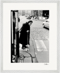Old Star Framed print 30x45 cm / 12x18″ White frame 14