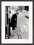 Old Star Framed print 45x60 cm / 18x24″ Black frame 49