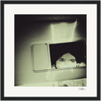 On the Road Framed print 30x30 cm / 12x12″ Black frame 38