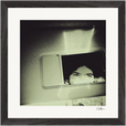 On the Road Framed print 30x30 cm / 12x12″ Black frame 28